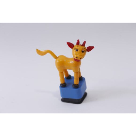 TM, Push Puppet, Giraffe, 1970s, PVC Figure, Vintage, Toy, Collectible, , 250125 - Picture 1 of 2